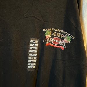 Brand new 4X Tampa Harley Davidson T-shirt